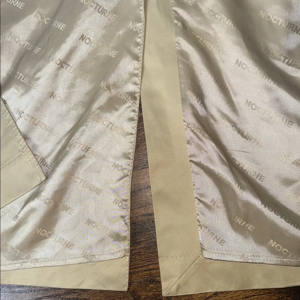 Nocturne double sided melted trench coat - Picture 12 of 16